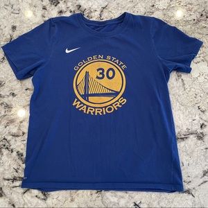 Nike Golden State Warriors Steph Curry Tee Youth L